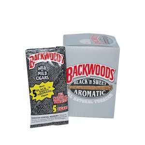 Backwoods Black & Sweet- Pouch/5 (4.5"x27)