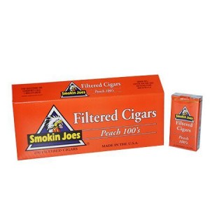 Smokin Joes Filtered Cigar Peach 100 Soft Pack