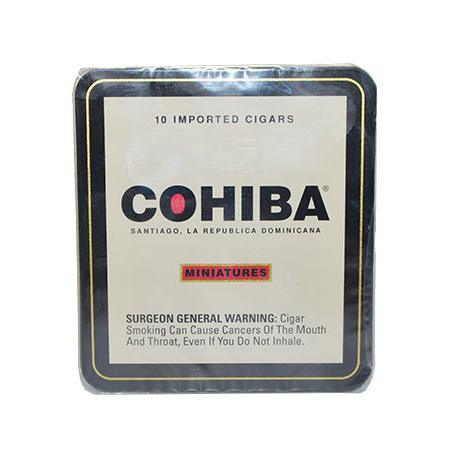 Cohiba Minatures- Tin/10 (4.8"x24)