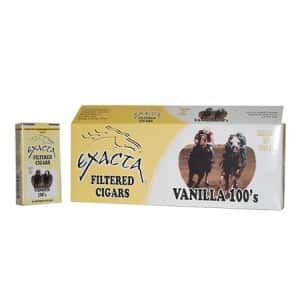 Exacta Filtered Cigar Vanilla 100 Soft Pack