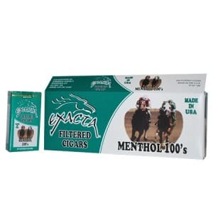 Exacta Filtered Cigar Menthol 100 Soft Pack
