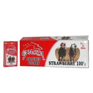 Exacta Filtered Cigar Strawberry 100 Soft Pack