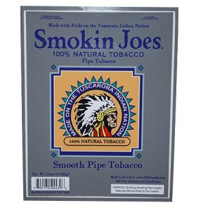 SMOKIN JOES 100% NATURAL SMOOTH PIPE TOBACCO 1LB