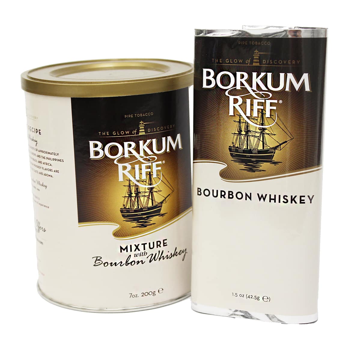 Bourkum Riff Bourbon Whiskey Pipe Tobacco