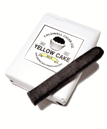 Caldwell Yellow Cake Cigars were originally released as a special 'events only' cigar line that had Caldwell Fans searching for more, so fortunately now it is available in regular production, depending on quantities of tobaccos available. Caldwell Yellow Cake Cigars use the left over tobaccos from other premium Caldwell cigars; they feature a Dominican Corojo leaf wrapper, found on the Caldwell Long Live the King Cigars, the Corojo Ligero Dominican long-fillers & a Dominican Habano binder both found in the Eastern Standard & King is Dead Caldwell cigar blends. Caldwell Yellow Cake Cigars are a smooth medium-bodied Cigar with spice and tasty notes of earth, leather, and coffee. Since quantities are limited be sure to sample this incredible Cigar while supplies last.