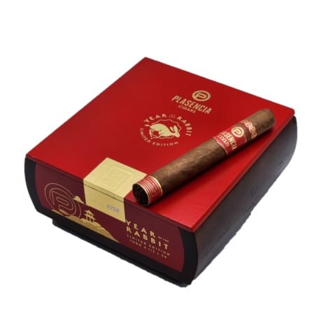 The Plasencia Year of the Rabbit cigar is a  Toro, (6.5x54) and the third release from this cigar-producing family with over 100 of history. According to the company, this blend has a particular emphasis on tobacco from Nicaragua’s Jalapa region and was intended to be mild to medium-bodied in strength. In a press release, Nestor Andres Plasencia, the CEO of Plasencia stated that “the Rabbit represents the perfect animal for these changing times for its ability to adjust during various times with grace and elegance,” he went on to add, “I would also like to emphasize that since the rabbit is a symbol of longevity, our tobacco also improves over time to achieve those incredible flavors. We strongly feel that ‘The Year of the Rabbit’ cigar brand will accurately represent the Chinese New Year.”